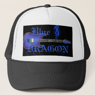 Hatt för baseball för drake för blåttdrakegita keps