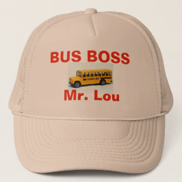 HATT för BUSSCHEF Mr.Lou Truckerkeps
