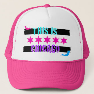hatt för chicago flaggatruker keps