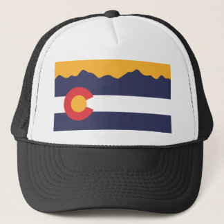 Hatt för Colorado flaggahorisont Keps
