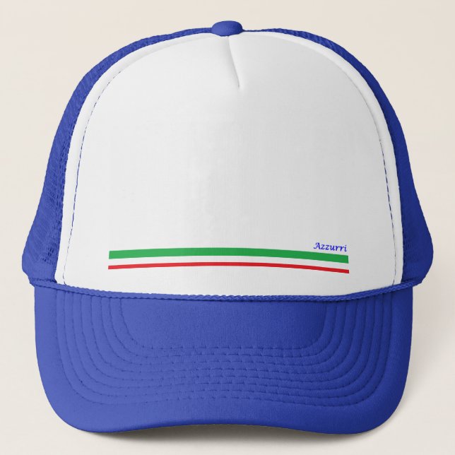 Hatt för italienmedborgarefotbollslag keps (Framsida)