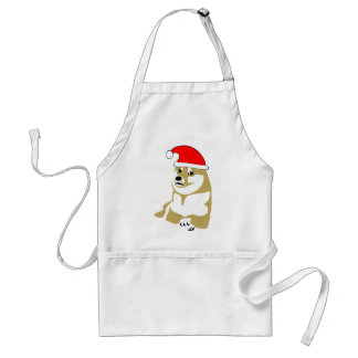 hatt för julafton för dogewowmeme mycket många förkläde