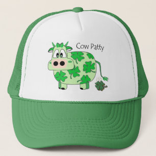 Hatt för koliten pastejst patrick's day truckerkeps