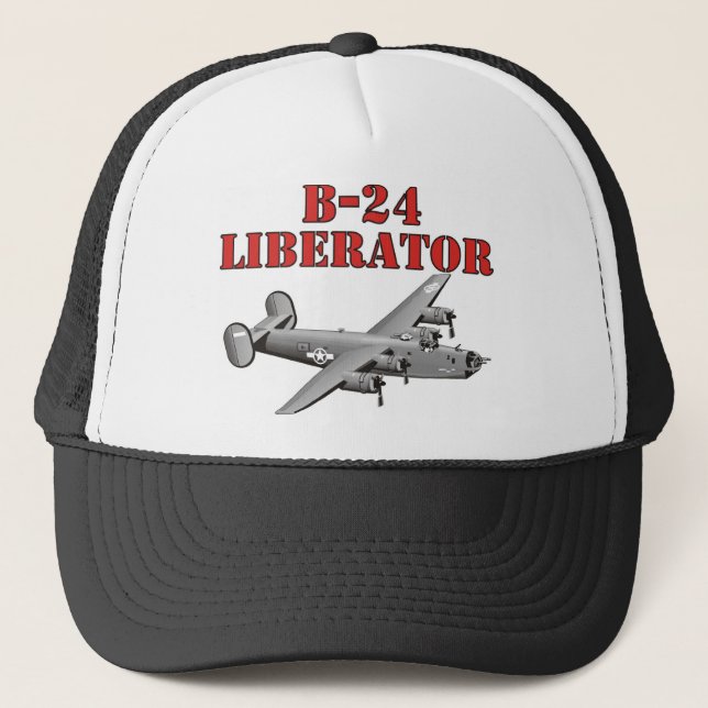 Hatt för LIBERATOR B-24 Truckerkeps (Framsida)