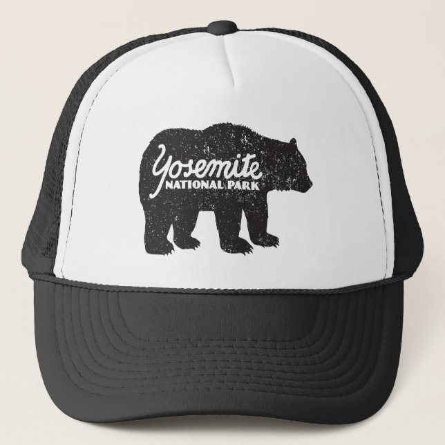 Hatt för logotyp för Yosemite nationalparkbjörn Keps (Framsida)