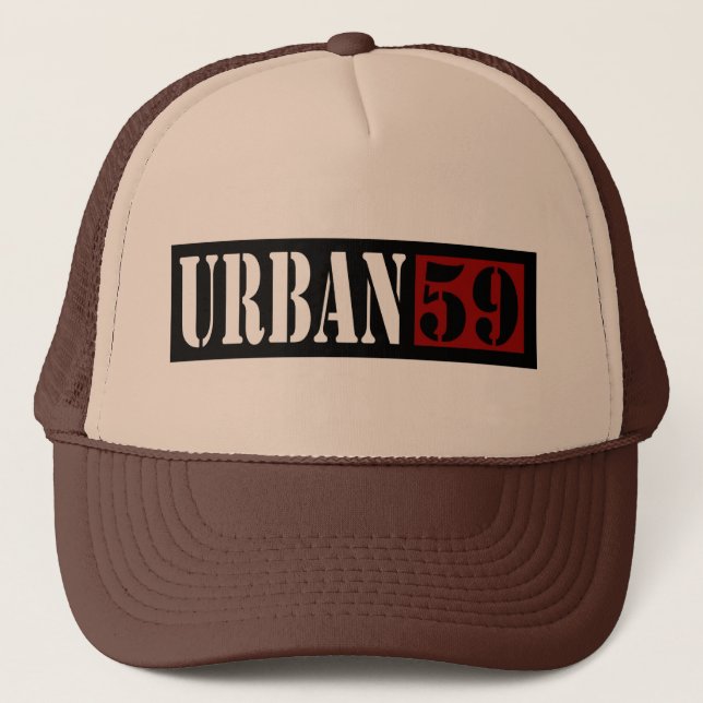 Hatt för logotyp Urban59 Keps (Framsida)