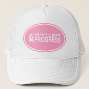 Hatt för minnessak för Bachelorette party pågående Keps