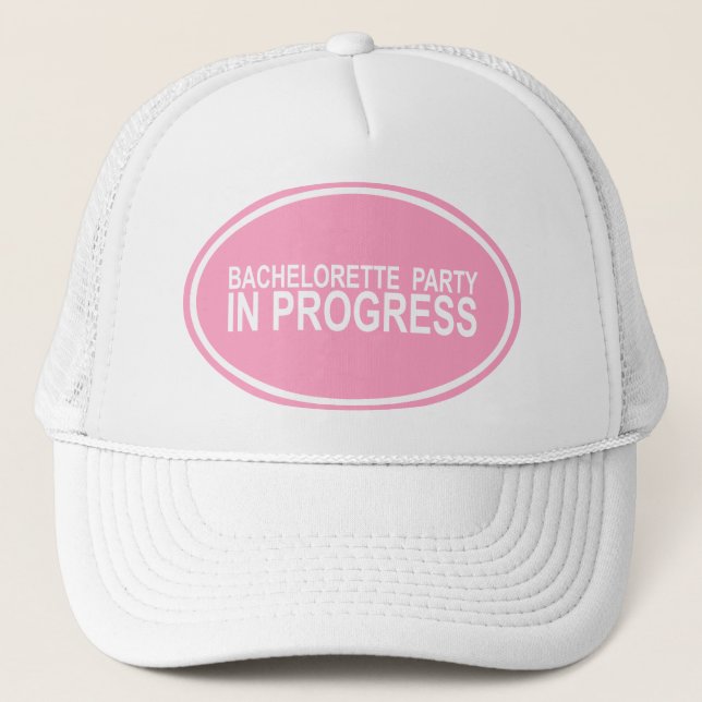 Hatt för minnessak för Bachelorette party pågående Keps (Framsida)
