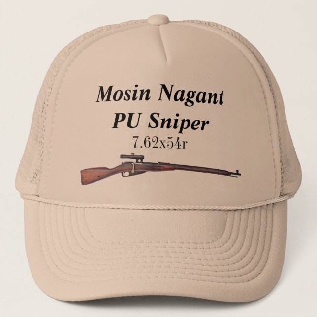 Hatt för Mosin Nagant PU-prickskytt Keps (Framsida)