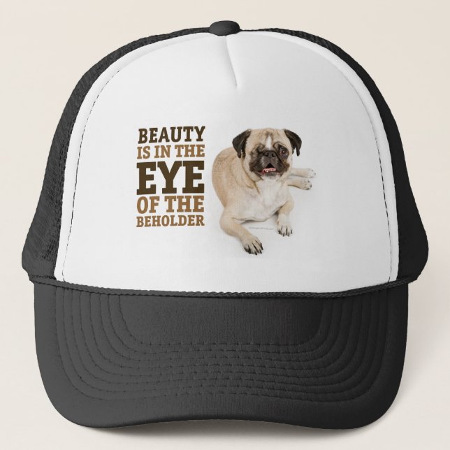 Hatt för RD-mopsskönhet Truckerkeps (Framsida)