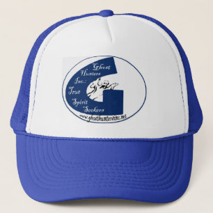 Hatt för spökeJägare Inc. logotyp Truckerkeps
