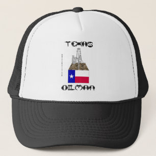 Hatt för Texas Oilmanoilfield Truckerkeps