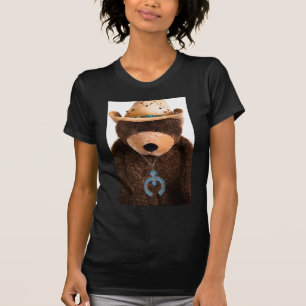 Hatt för turkos för CowboyCowgirlnalle western Tröja