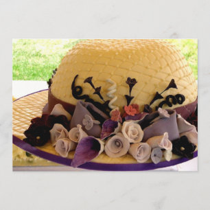 Hatt formade inbjudningar