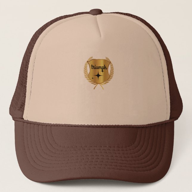 Hatt Golden Triumph: En firande av seger Keps (Framsida)