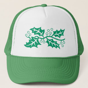 Hatt - grön järnek keps