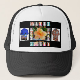 Hatt Hawaii Tapestry Truckerkeps