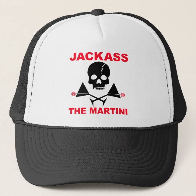 Hatt - JACKASS, Martinien Truckerkeps (Framsida)