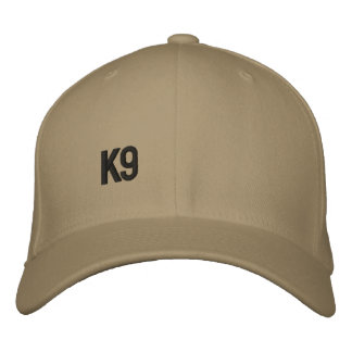 Hatt K9 Broderad Keps
