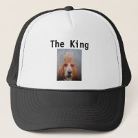 Hatt Med Basset Hound Kung