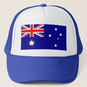 Hatt med flagga av Australien Truckerkeps