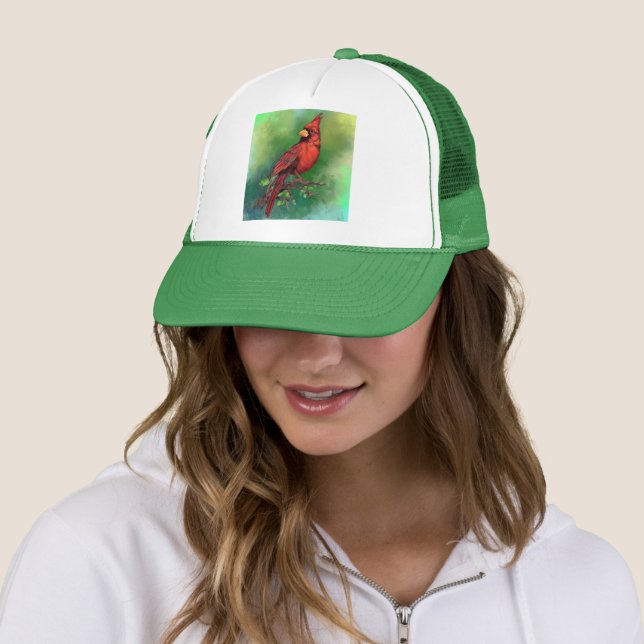 Hatt med kardinalfågel keps (In Situ)