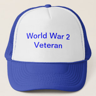 hatt med "veteran för världskrig 2 ", keps