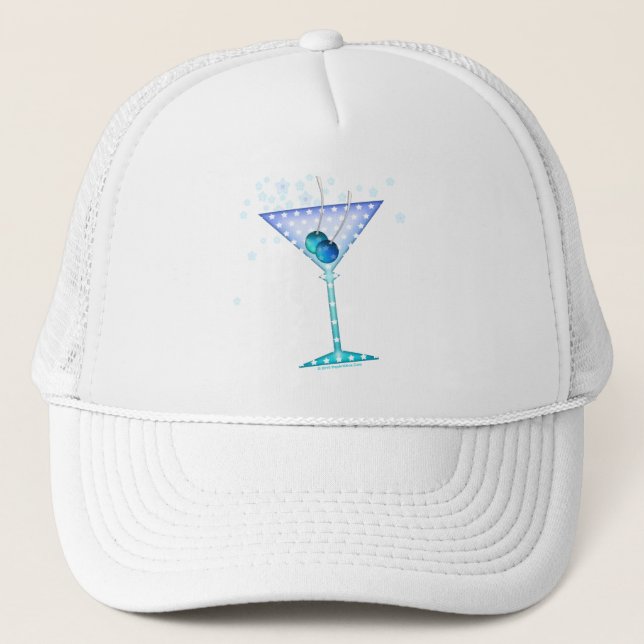 Hatt, mössa - BLÅ MARTINI Truckerkeps (Framsida)