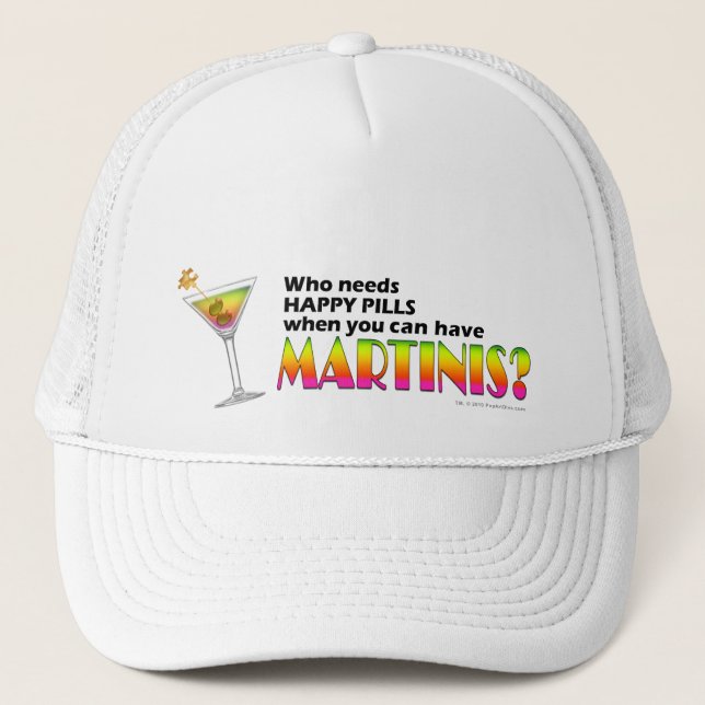 Hatt, mössa - Martinis v. Lyckopiller Keps (Framsida)