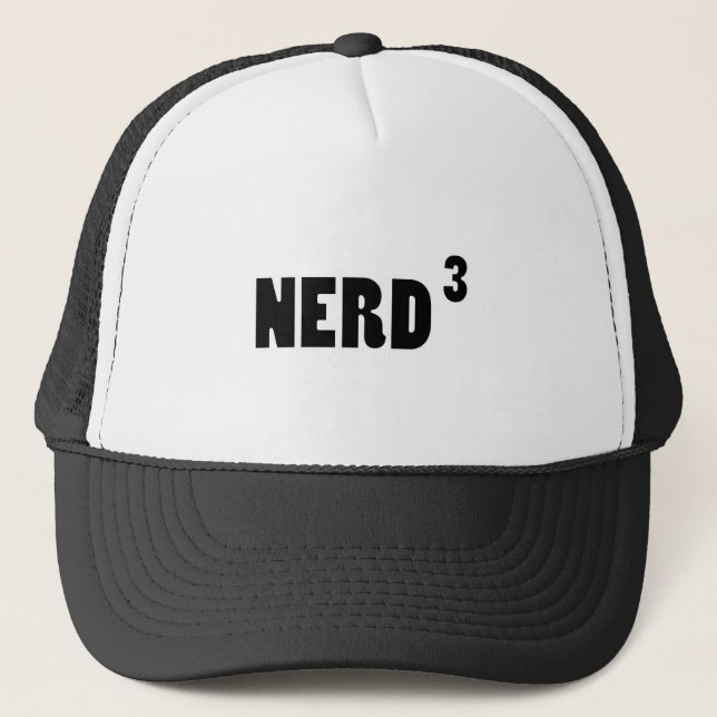Hatt Nerd3 Truckerkeps (Framsida)