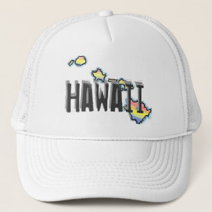 Hatt på hawaiiöarna truckerkeps