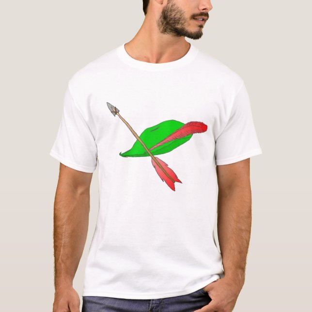 Hatt & pil tee (Framsida)
