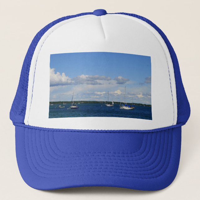 Hatt - segelbåtar keps (Framsida)