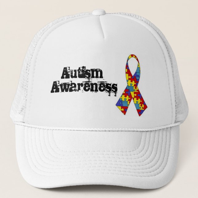 Hattar av till Autismmedvetenheten Keps (Framsida)