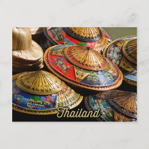 hattar från Thailand Vykort