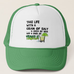 HATTAR - LIV, LIMEFRUKT SOM ÄR SALT, TEQUILA! TRUCKERKEPS