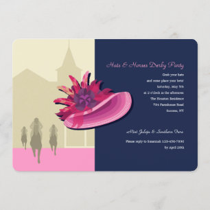 Hattar och hästar 2 Derby inbjudningar