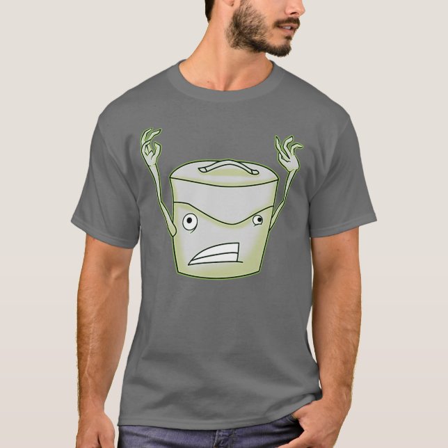 Hatten boxas spöken tee shirt (Framsida)