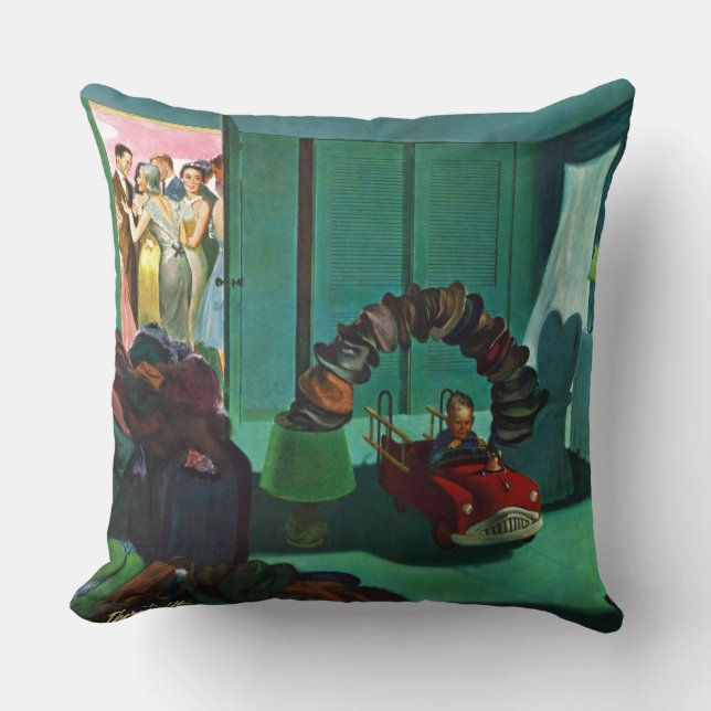 Hatten överbryggar kudde (Framsida)