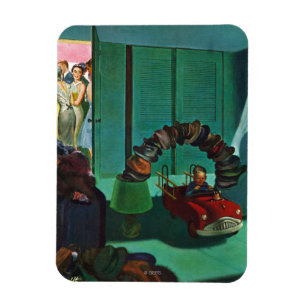 Hatten överbryggar magnet