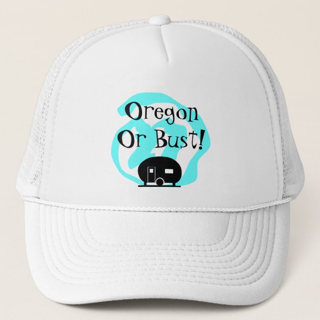 Hatten reser släpet Oregon eller slår sönder ELLER Keps (Framsida)
