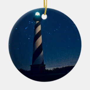 Hatteras lampa julgransprydnad keramik