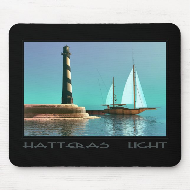 HATTERAS LJUSMOUSEPAD MUSMATTA (Framsidan)