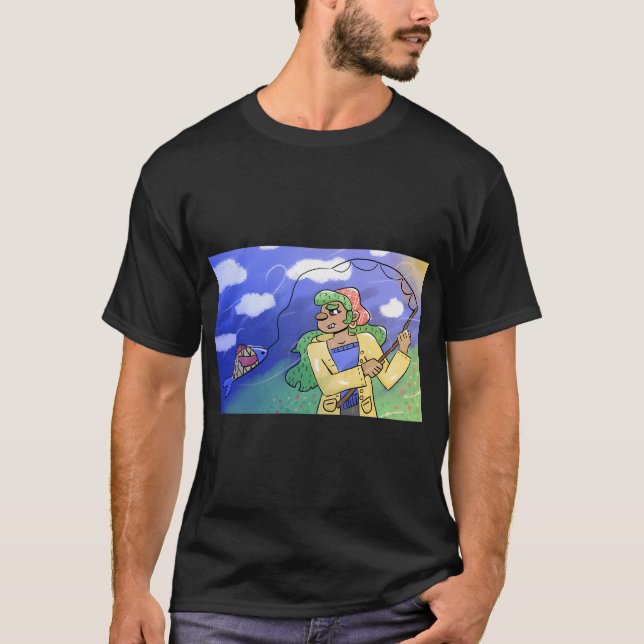 Hattfiskad T Shirt (Framsida)