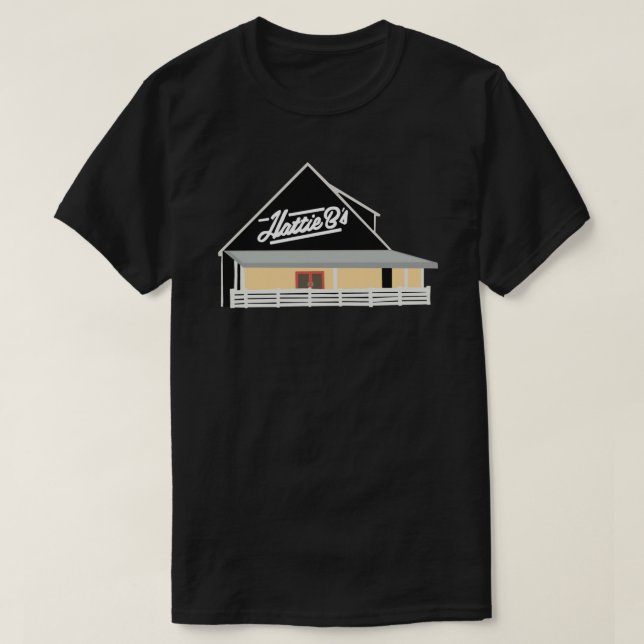 Hattie B's hett cock Sticker.png T Shirt (Design framsida)