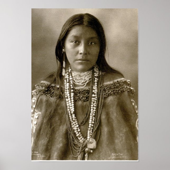 Hattie Tom, Chiricahua Apache Poster (Framsidan)