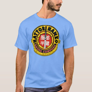 Hattori Hanzo Sword Company Vintage Japanska desig T Shirt