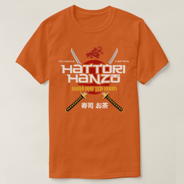 Hattori Hanzo T Shirt (Design framsida)