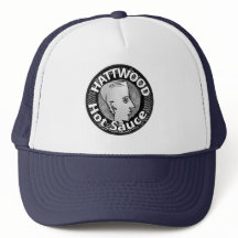 Hattwood Retro Trucker Stil Snyggt Circle Logotyp