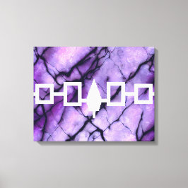 Haudenosaunee Confederacy Flagga Canvastryck